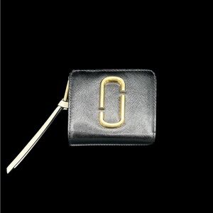 Marc Jacobs Black and Gold Wallet